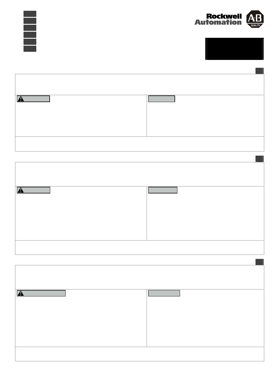 Rockwell Automation 1606-XLS960E-3_F-3 DC Power Supply Three-Phase Input User Manual | 4 pages