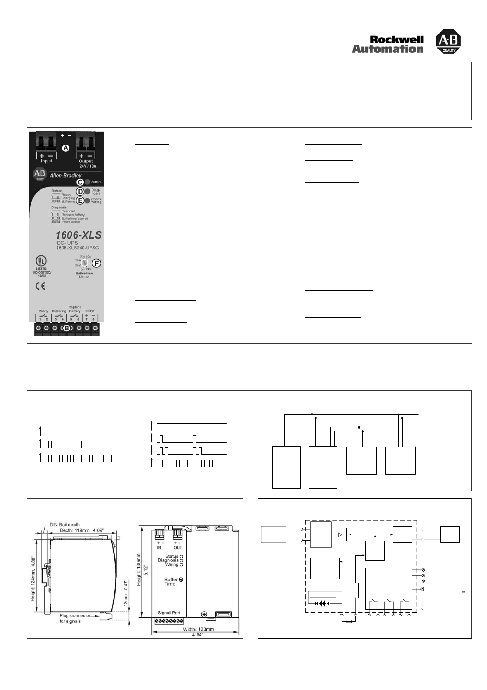 Rockwell Automation 1606-XLS240-UPSC DC Power Supply User Manual | Page 4 / 4