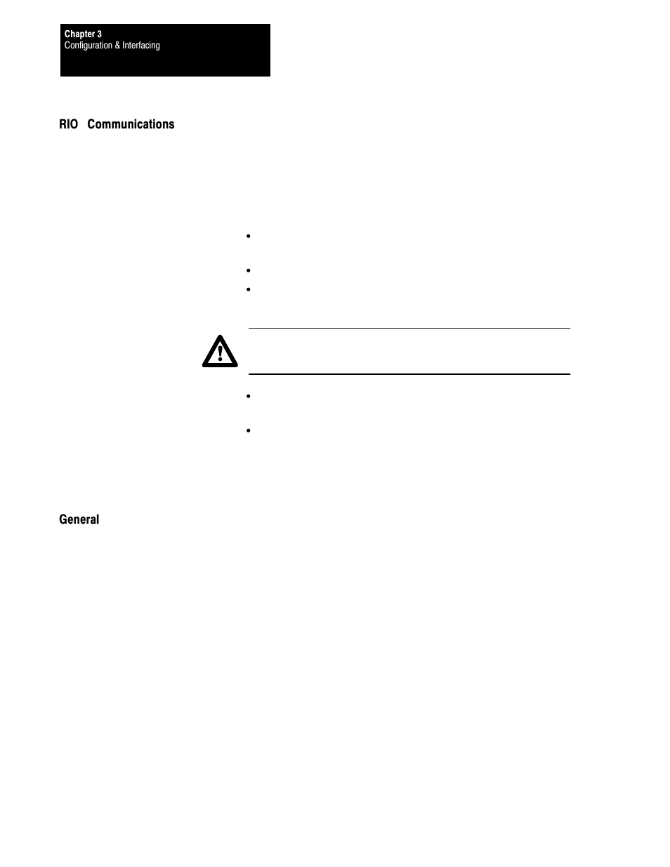 Rio communications, General | Rockwell Automation 1395 Multi-Comm Hardware/Software User Manual | Page 25 / 147