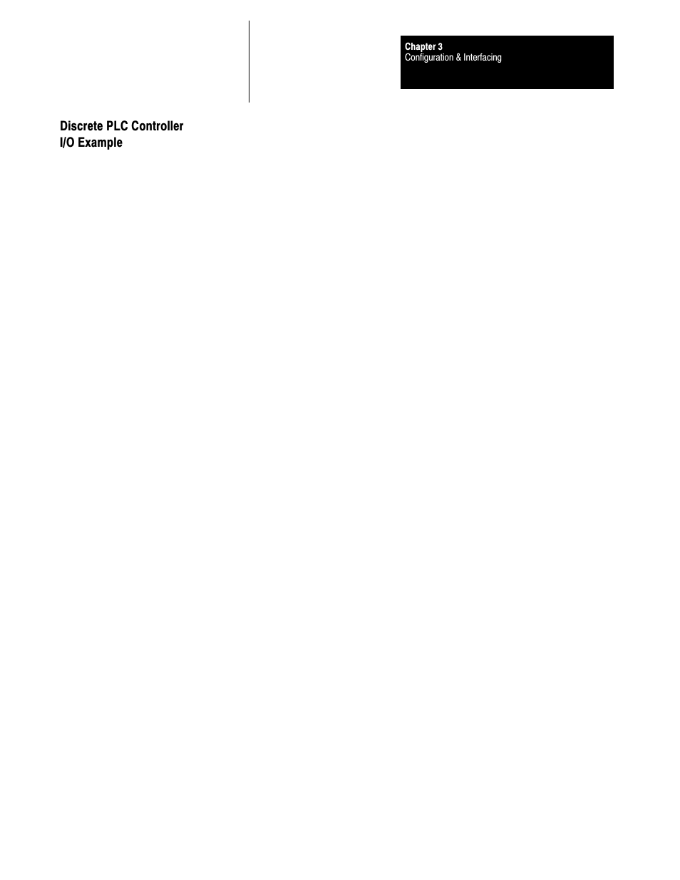 Discrete plc controller i/o example | Rockwell Automation 1395 Multi-Comm Hardware/Software User Manual | Page 28 / 147