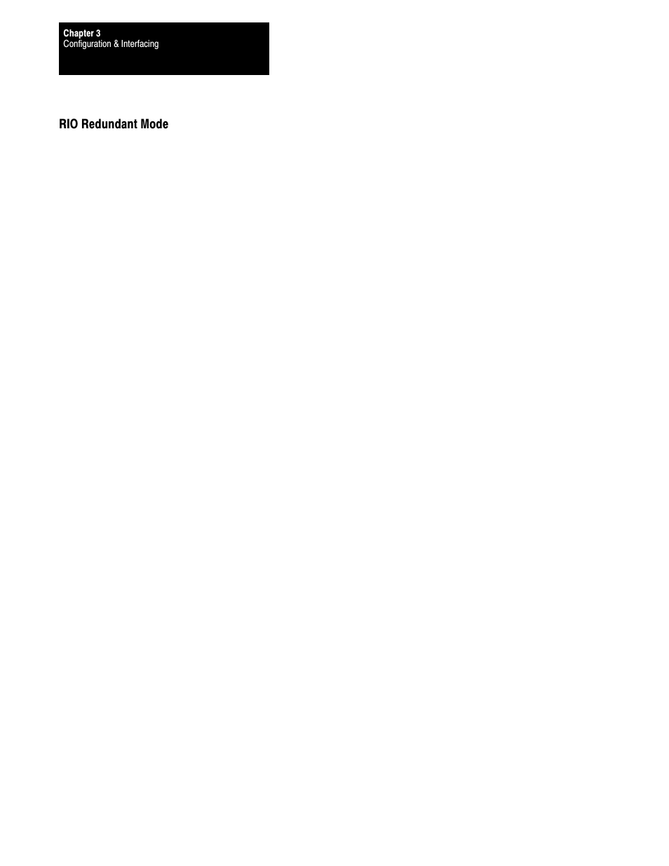 Rio redundant mode | Rockwell Automation 1395 Multi-Comm Hardware/Software User Manual | Page 39 / 147