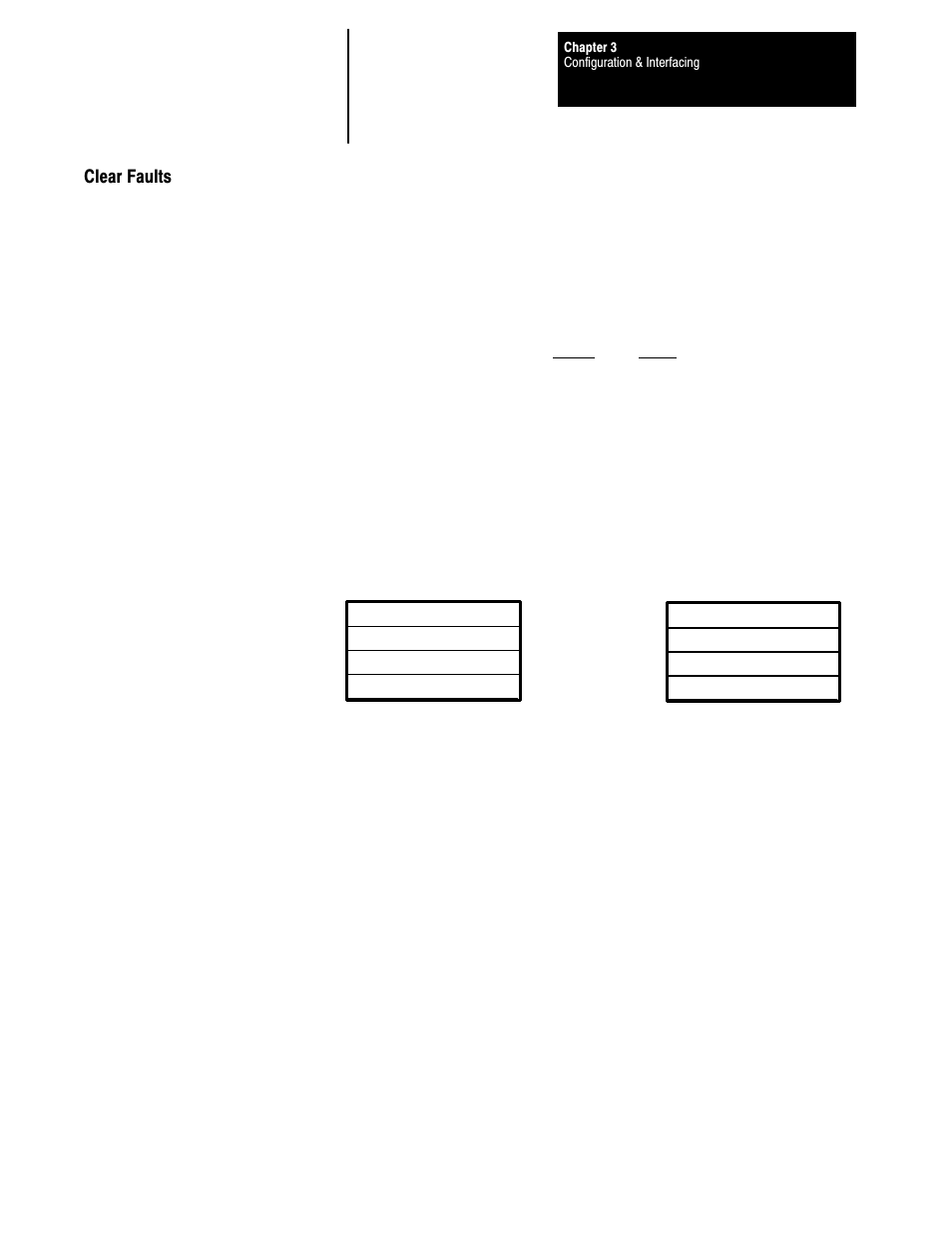 Clear faults | Rockwell Automation 1395 Multi-Comm Hardware/Software User Manual | Page 60 / 147