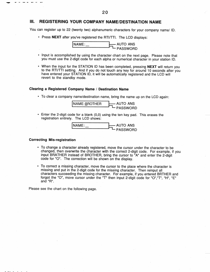 Brother FAX-200 User Manual | Page 29 / 52