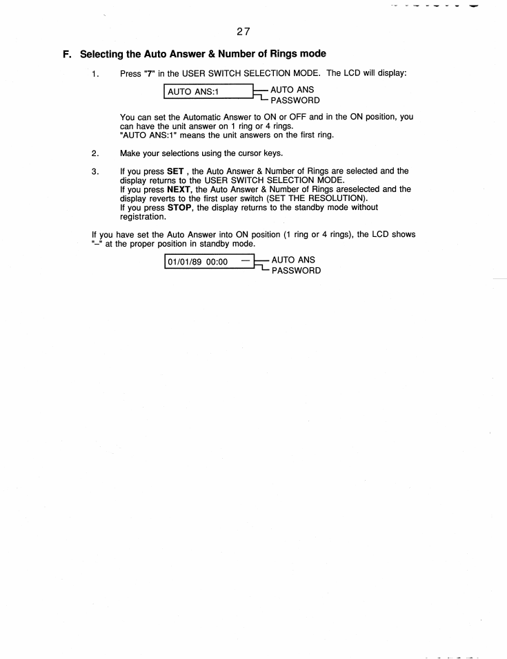 Brother FAX-200 User Manual | Page 36 / 52