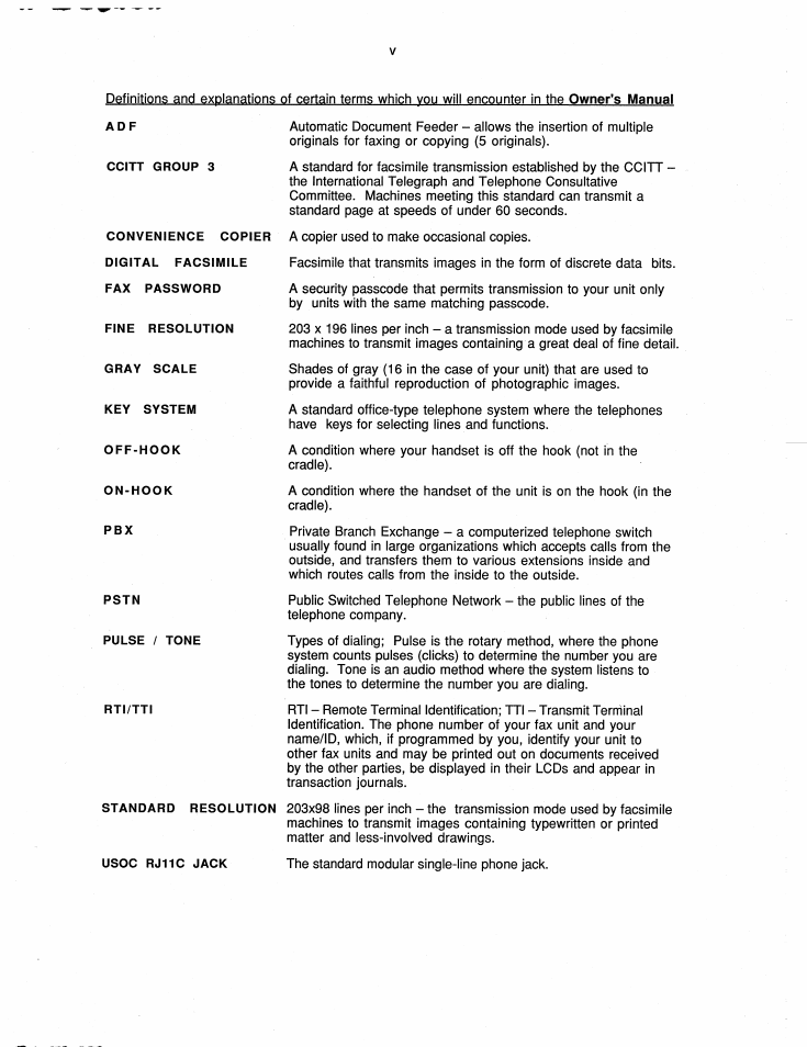 Brother FAX-200 User Manual | Page 7 / 52