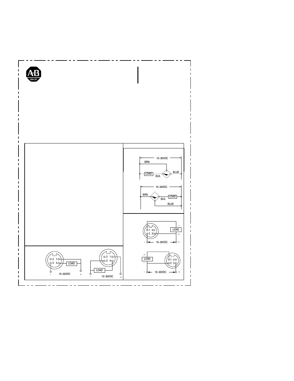 Rockwell Automation 871TM Inductive Proximity Sensor User Manual | 1 page