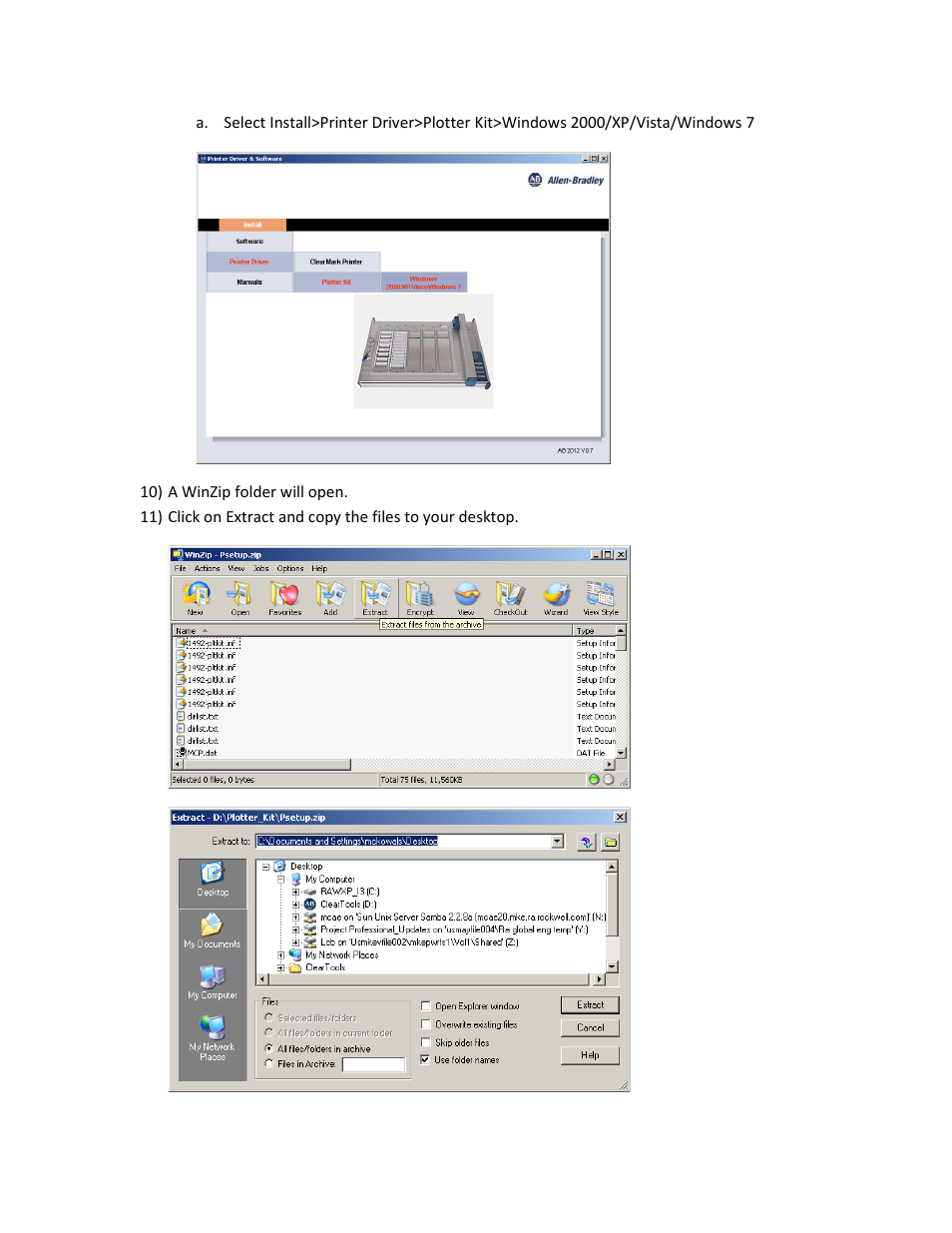Rockwell Automation 1492-PLTKIT Series E Plotter: ClearTools Software and Driver Install from CD User Manual | Page 2 / 3