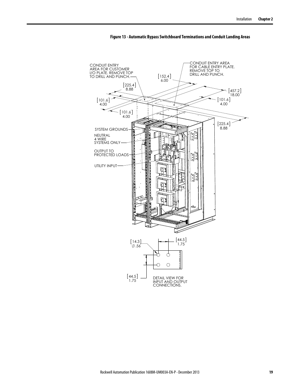 Figure 13 | Rockwell Automation 1608M MegaDySC User Manual, 800 Amp - 208V User Manual | Page 19 / 54