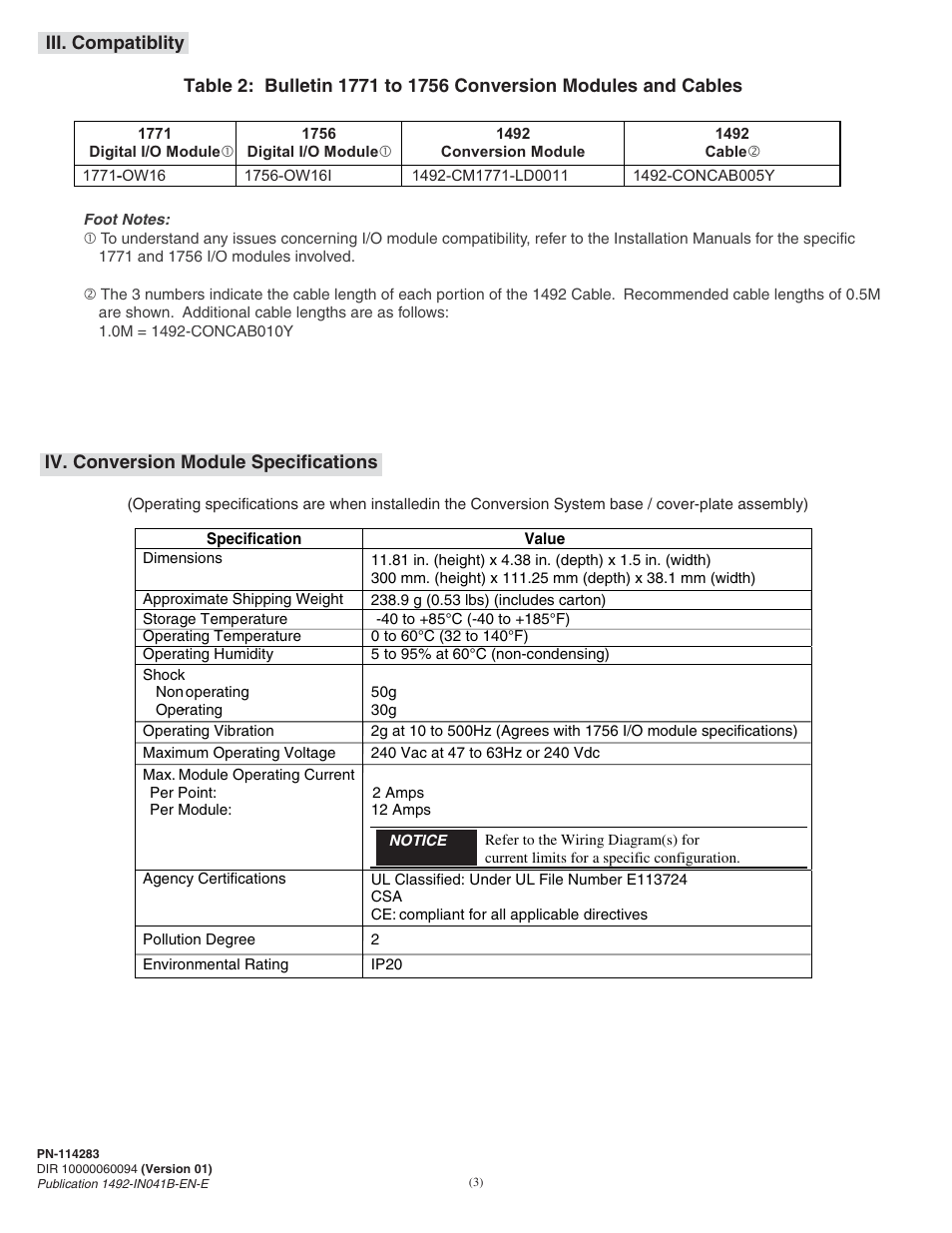 Rockwell Automation 1492-CM1771-LD0011F Field Wire Conversion Module User Manual | Page 3 / 4