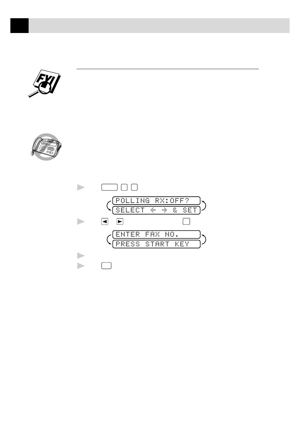 Polling, Setting up polling receive | Brother FAX 255 User Manual | Page 48 / 95