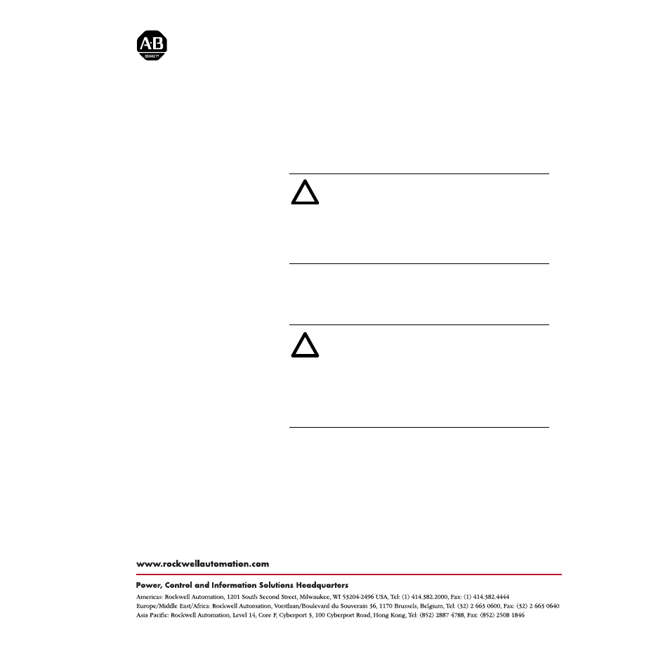 Rockwell Automation 1336F PLUS II Custom Firmware Inst. - EN945 User Manual | 1 page