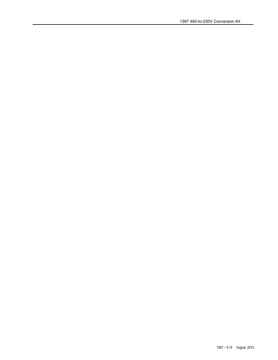 Setup | Rockwell Automation 1397 460 to 230V Conversion Kit - FC030-075 User Manual | Page 5 / 8