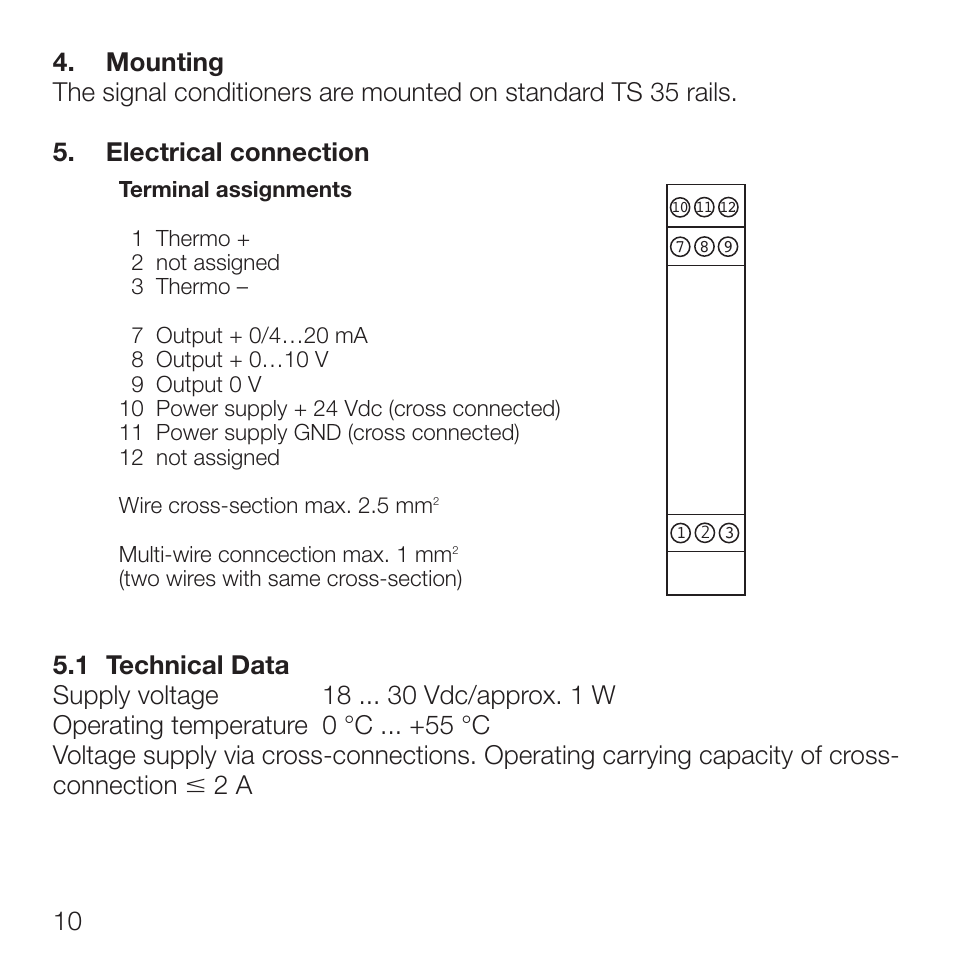 Rockwell Automation 931S-T9C2D-DC Active Converter, Universal Thermocouple User Manual | Page 10 / 33