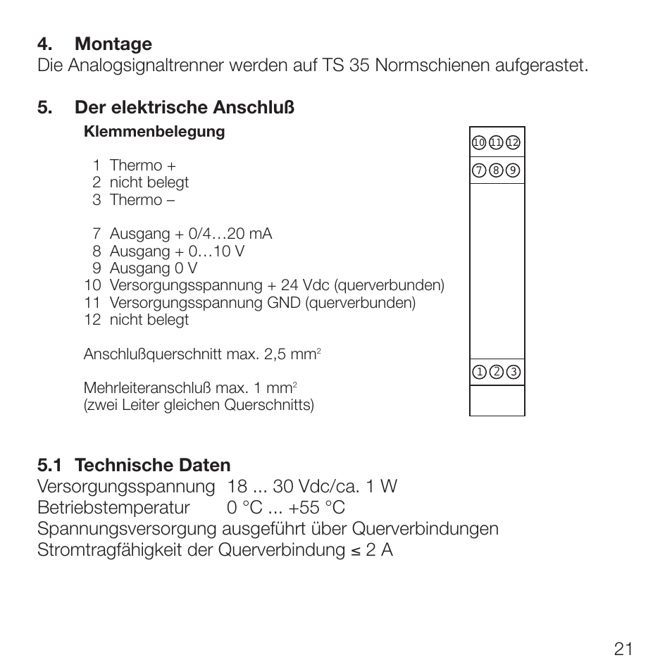 Rockwell Automation 931S-T9C2D-DC Active Converter, Universal Thermocouple User Manual | Page 21 / 33
