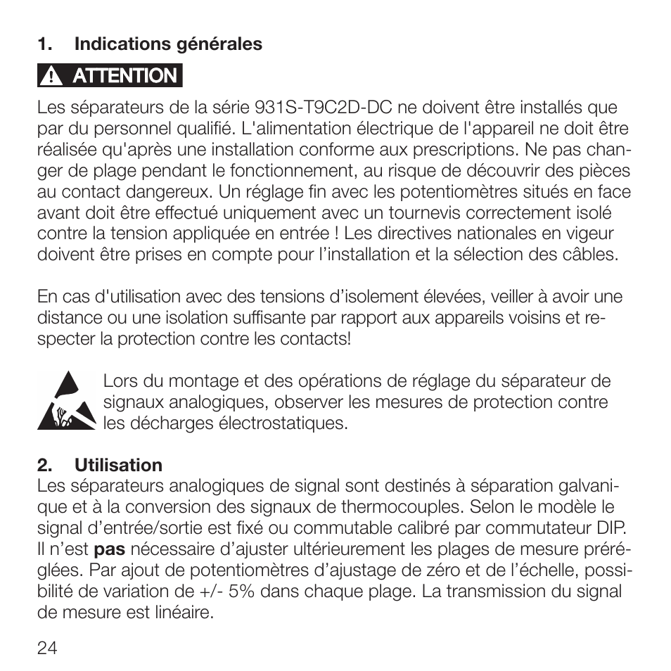 Rockwell Automation 931S-T9C2D-DC Active Converter, Universal Thermocouple User Manual | Page 24 / 33