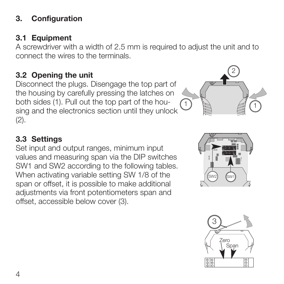 Rockwell Automation 931S-T9C2D-DC Active Converter, Universal Thermocouple User Manual | Page 4 / 33