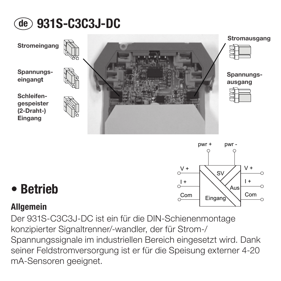 Rockwell Automation 931S-C3C3J-DC Active Converter User Manual | Page 10 / 40