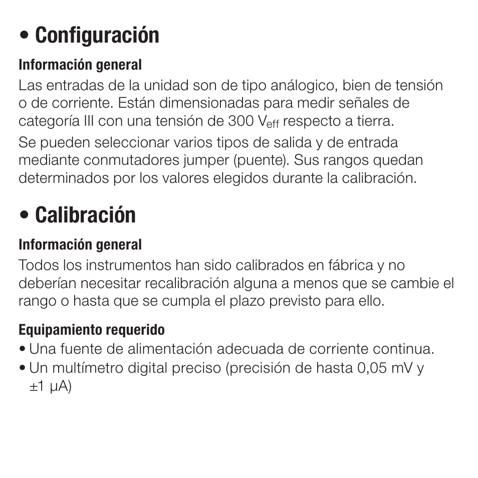 Configuración, Calibración | Rockwell Automation 931S-C3C3J-DC Active Converter User Manual | Page 30 / 40
