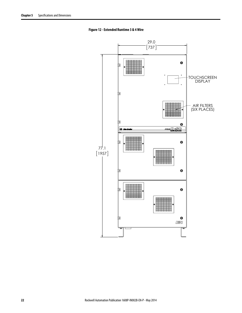 Rockwell Automation 1608P ProDySC User Manual, 100/110 A User Manual | Page 22 / 23