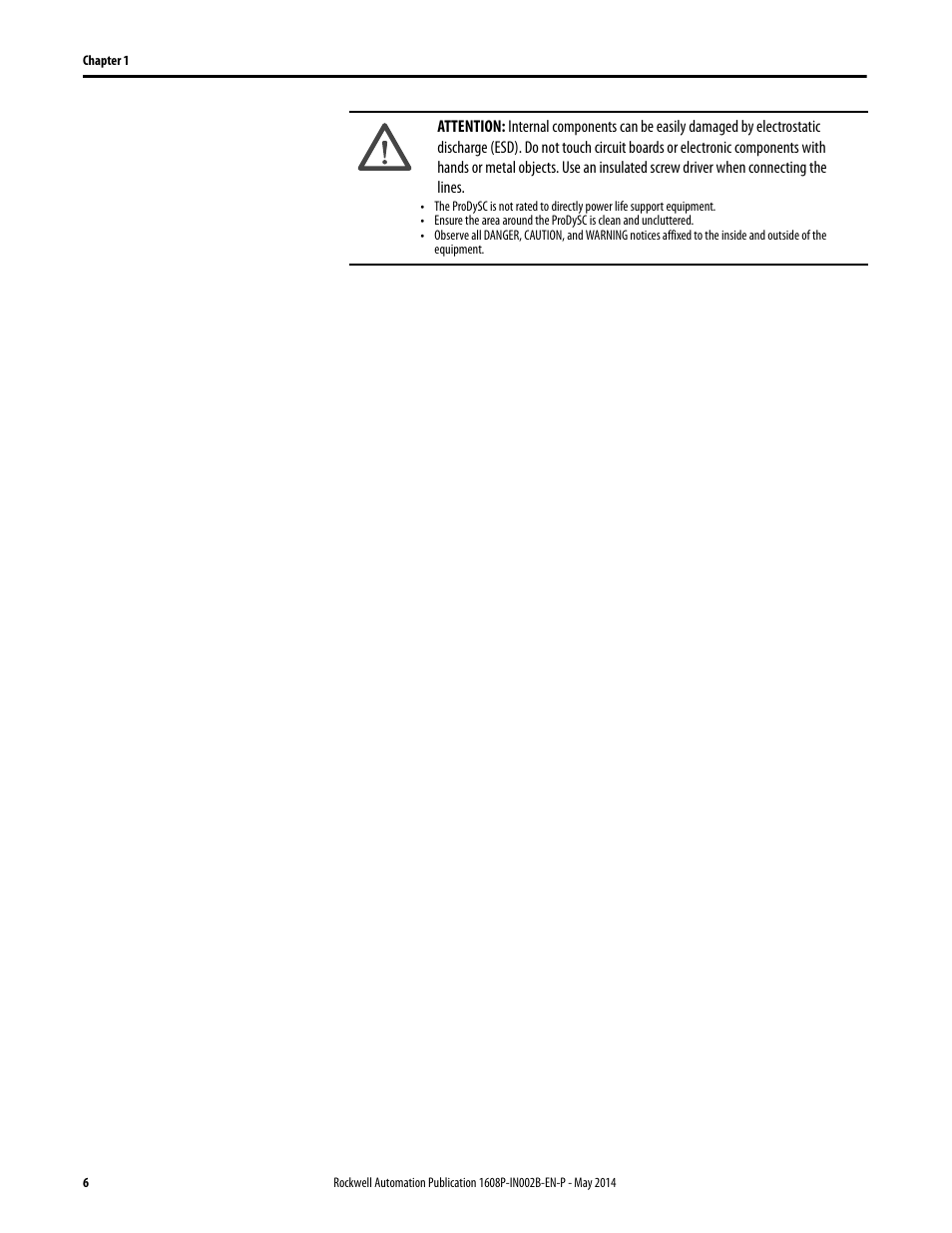 Rockwell Automation 1608P ProDySC User Manual, 100/110 A User Manual | Page 6 / 23