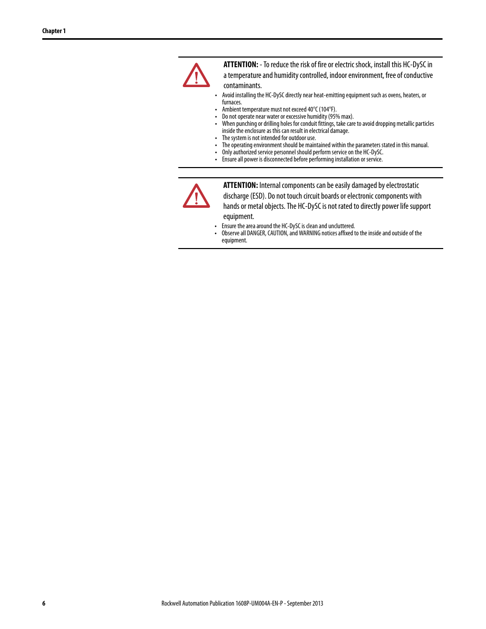 Rockwell Automation 1608 HC-DySC User Manual, 200 A User Manual | Page 6 / 40