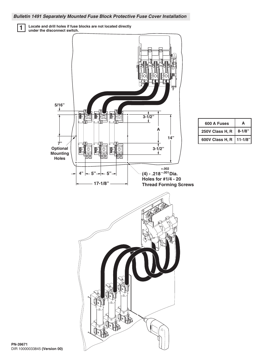Rockwell Automation 1495-N69 Protective Fuse Cover User Manual | Page 3 / 4