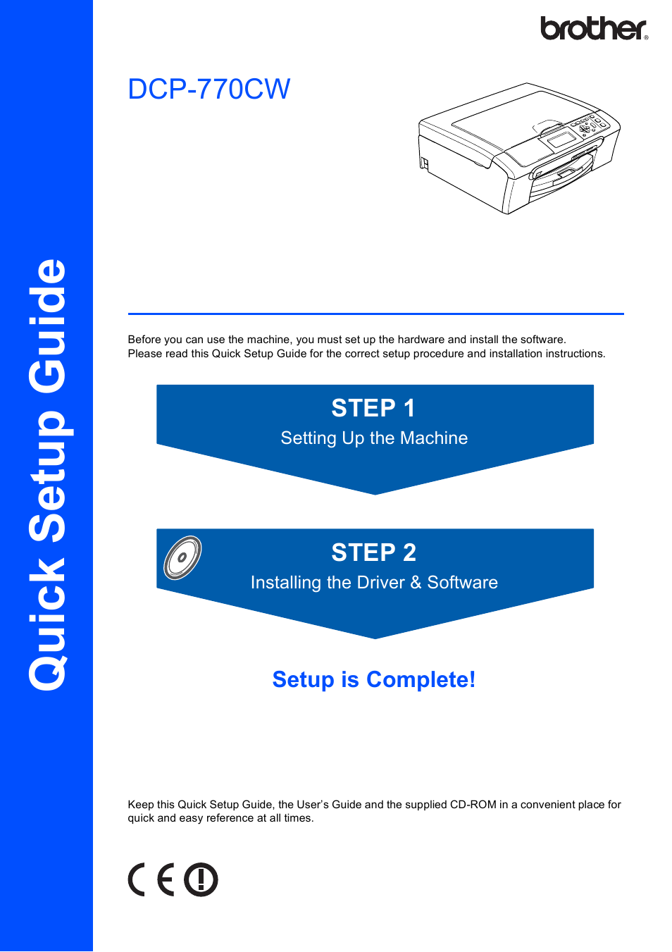 Brother DCP-770W User Manual | 53 pages