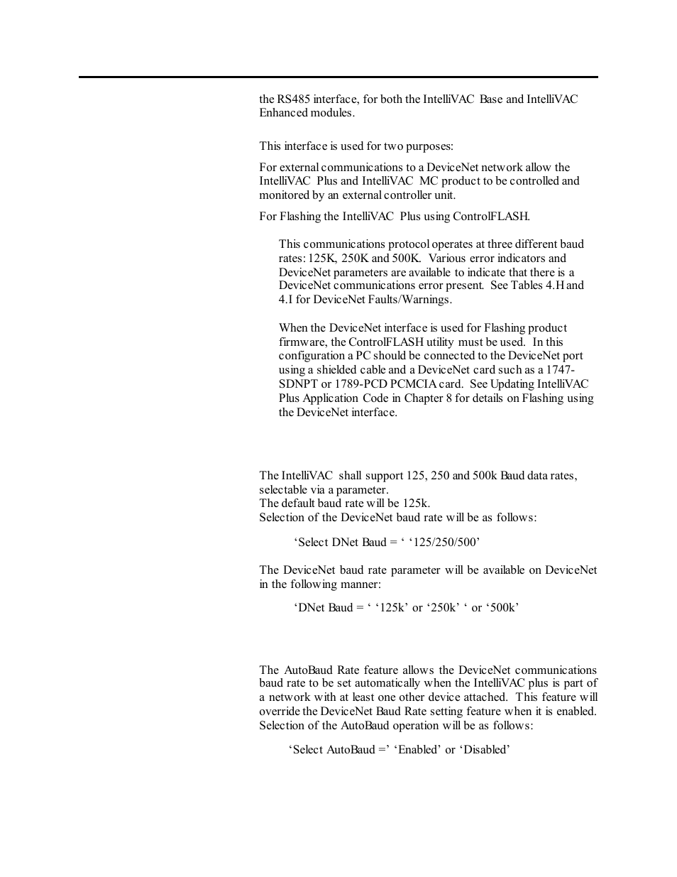 This interface is used for two purposes | Rockwell Automation 1503VC IntelliVAC Plus Contactor Control Module User Manual | Page 101 / 387