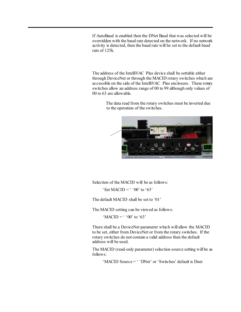 Devicenet macid | Rockwell Automation 1503VC IntelliVAC Plus Contactor Control Module User Manual | Page 102 / 387