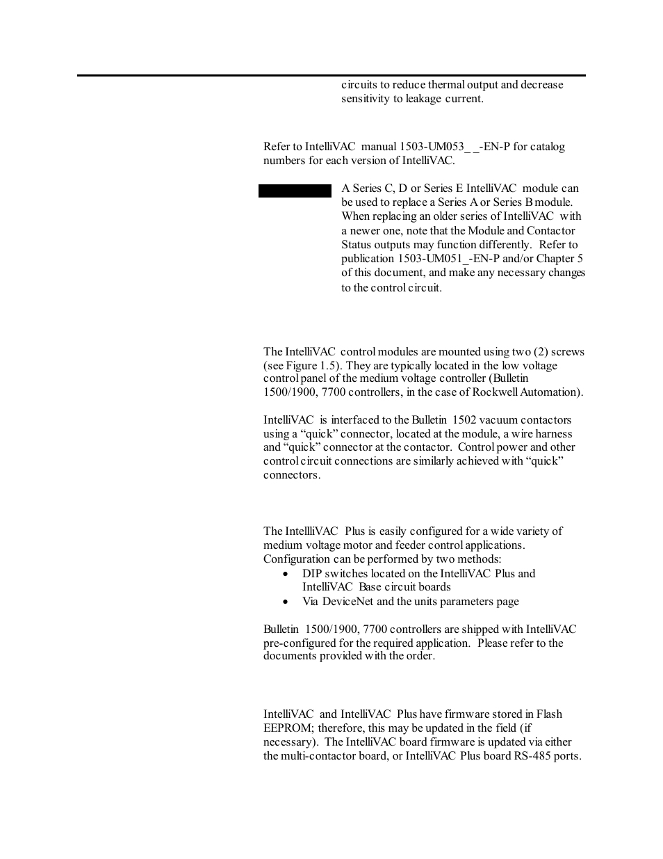 Rockwell Automation 1503VC IntelliVAC Plus Contactor Control Module User Manual | Page 16 / 387