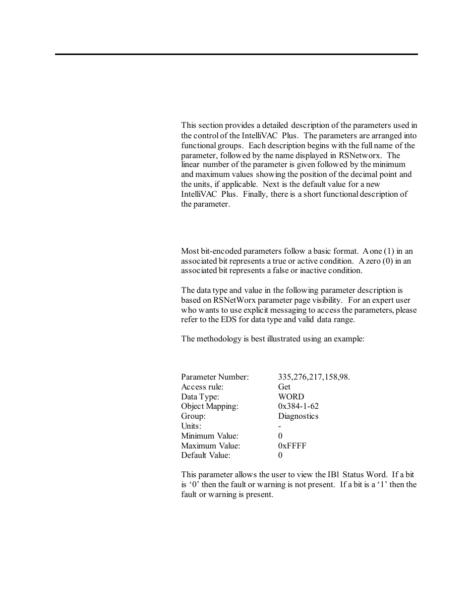 Appendix b_parameters_b, Parameters, Appendix | Rockwell Automation 1503VC IntelliVAC Plus Contactor Control Module User Manual | Page 176 / 387