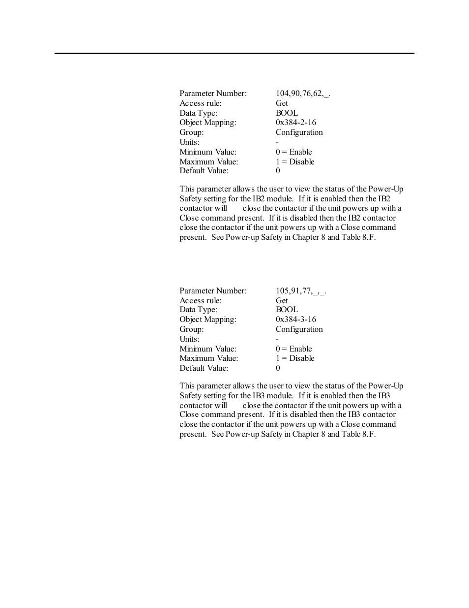 Rockwell Automation 1503VC IntelliVAC Plus Contactor Control Module User Manual | Page 233 / 387