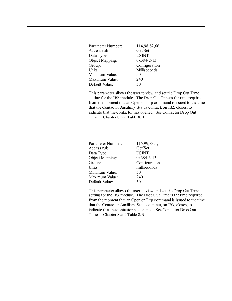 Rockwell Automation 1503VC IntelliVAC Plus Contactor Control Module User Manual | Page 238 / 387