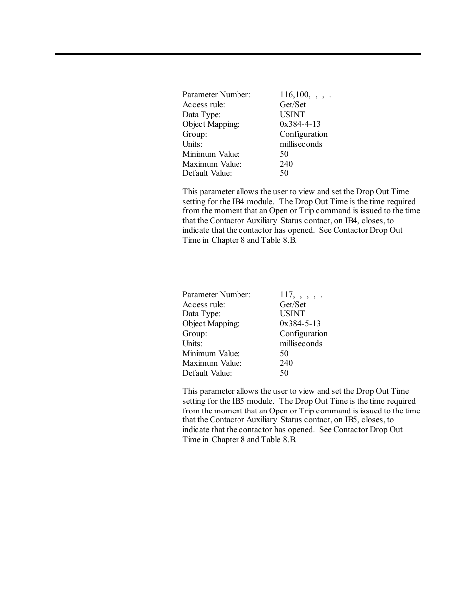 Rockwell Automation 1503VC IntelliVAC Plus Contactor Control Module User Manual | Page 239 / 387