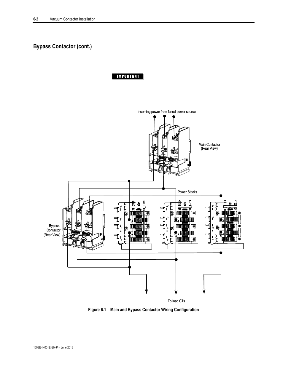 Bypass contactor (cont.) | Rockwell Automation MV SMC Flex OEM Components User Manual | Page 40 / 61