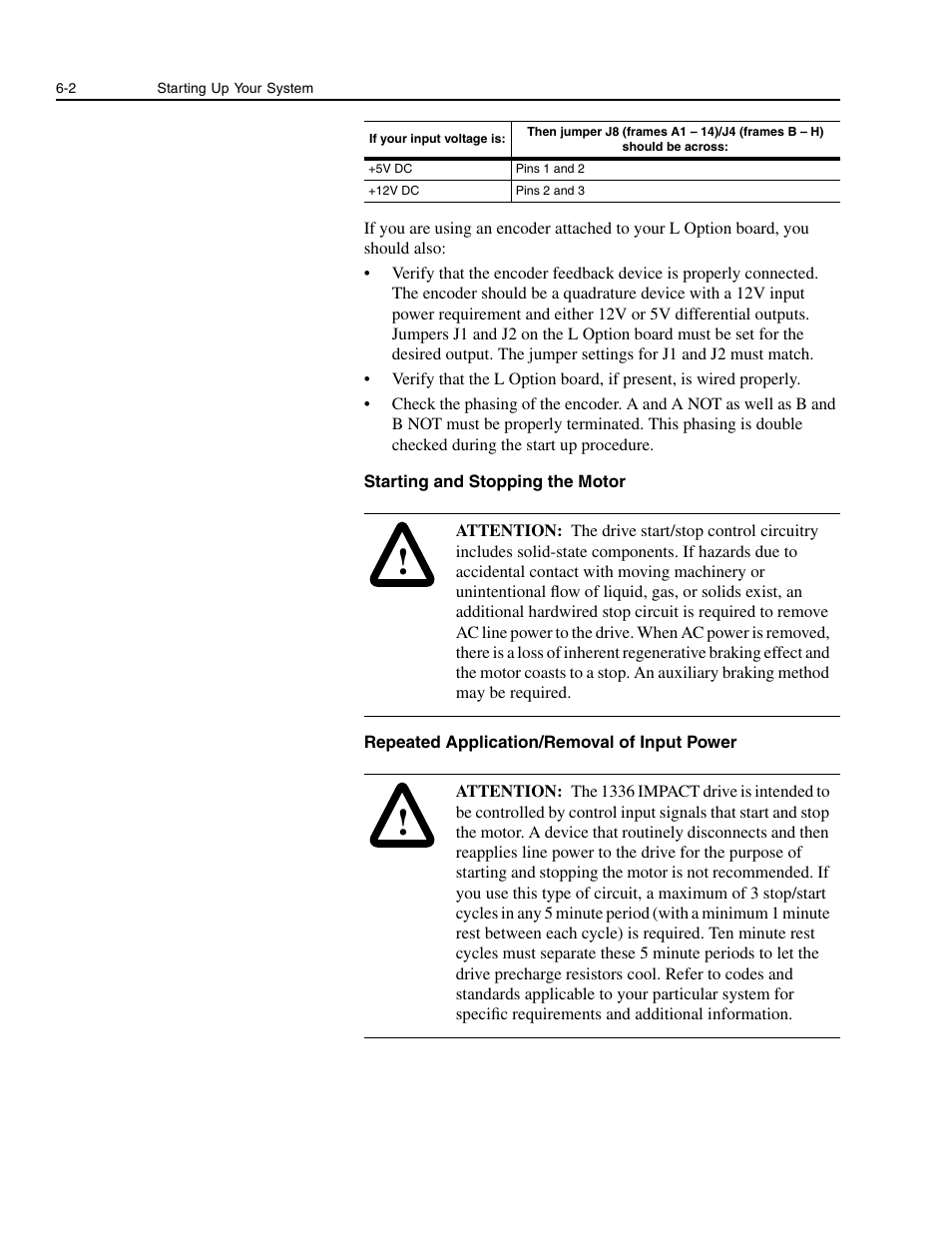 Rockwell Automation 1336E IMPACT Adjustable Frequency AC Drive User Manual V 1-4.XX User Manual | Page 100 / 419