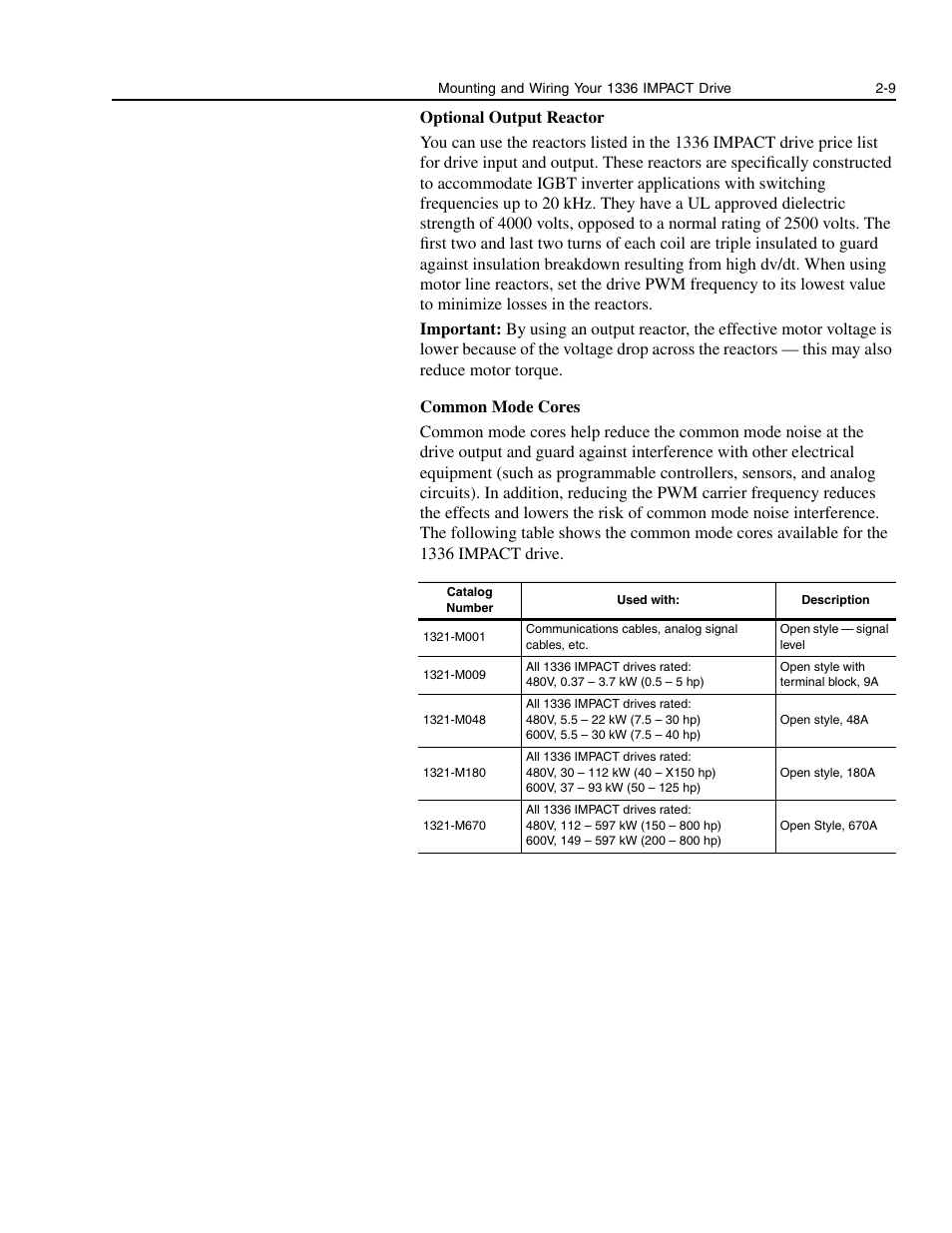 Rockwell Automation 1336E IMPACT Adjustable Frequency AC Drive User Manual V 1-4.XX User Manual | Page 27 / 419