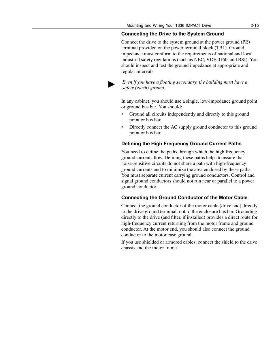 Rockwell Automation 1336E IMPACT Adjustable Frequency AC Drive User Manual V 1-4.XX User Manual | Page 33 / 419