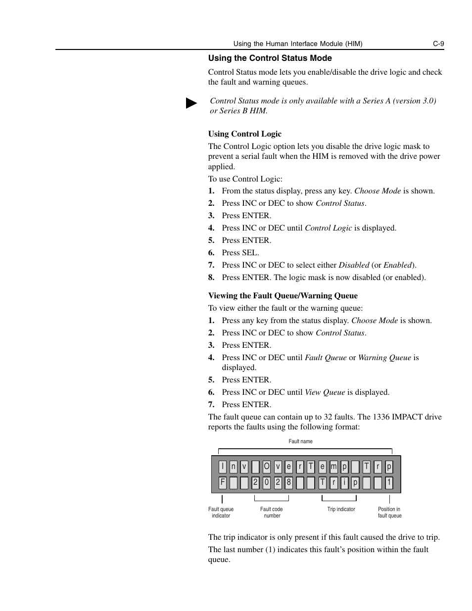 Rockwell Automation 1336E IMPACT Adjustable Frequency AC Drive User Manual V 1-4.XX User Manual | Page 385 / 419