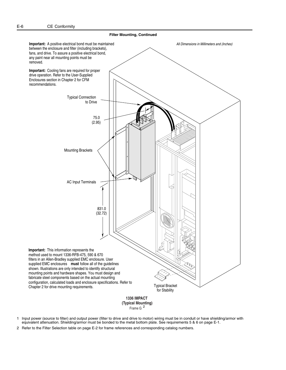 Rockwell Automation 1336E IMPACT Adjustable Frequency AC Drive User Manual V 1-4.XX User Manual | Page 404 / 419