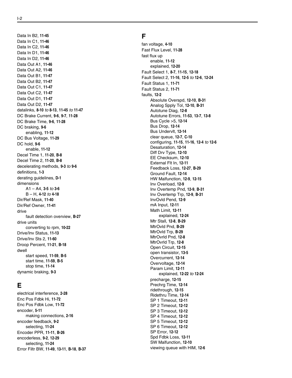 Rockwell Automation 1336E IMPACT Adjustable Frequency AC Drive User Manual V 1-4.XX User Manual | Page 410 / 419