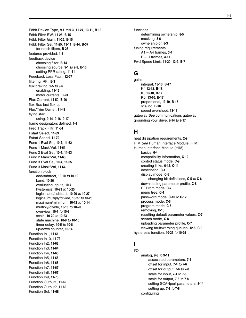 Rockwell Automation 1336E IMPACT Adjustable Frequency AC Drive User Manual V 1-4.XX User Manual | Page 411 / 419