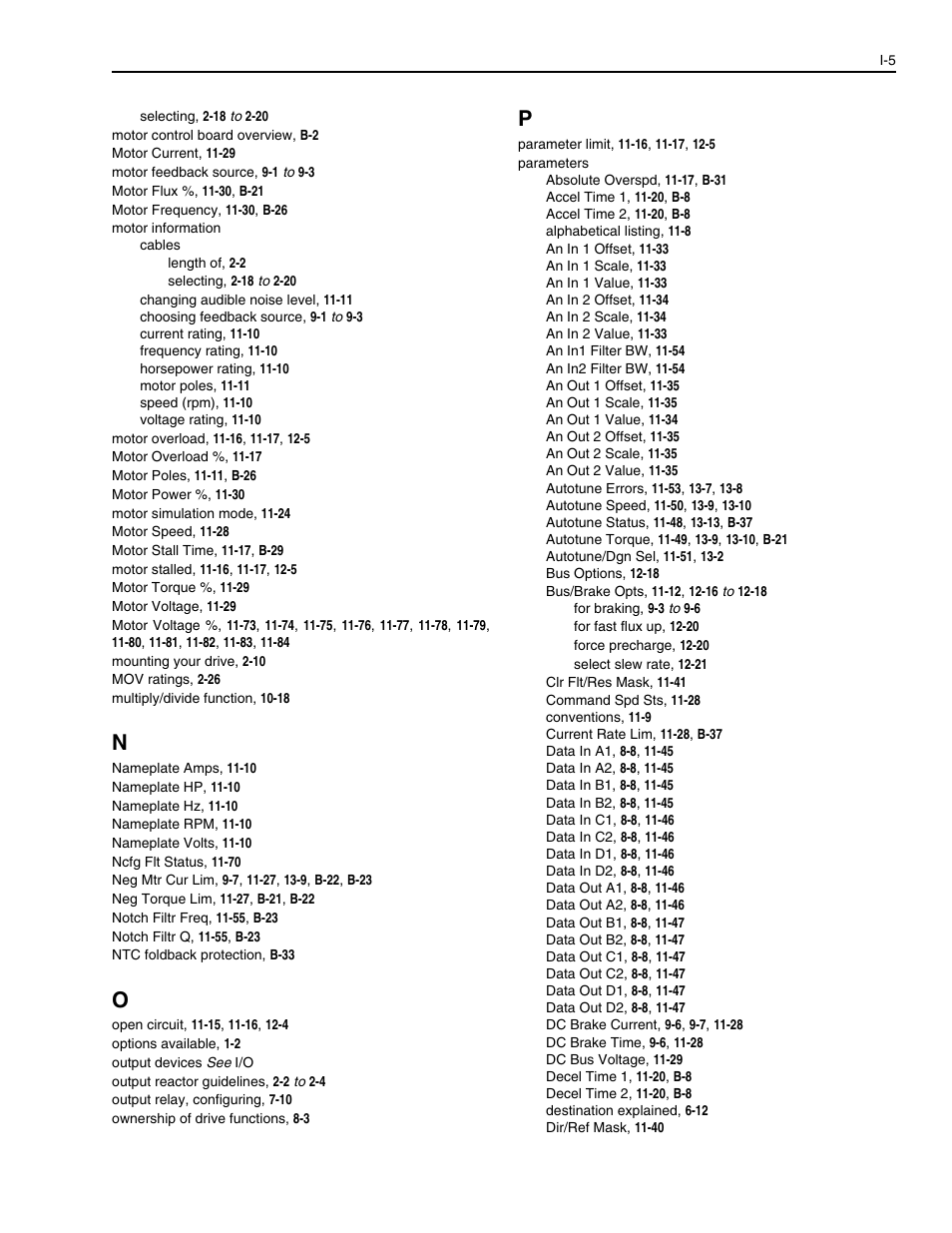 Rockwell Automation 1336E IMPACT Adjustable Frequency AC Drive User Manual V 1-4.XX User Manual | Page 413 / 419