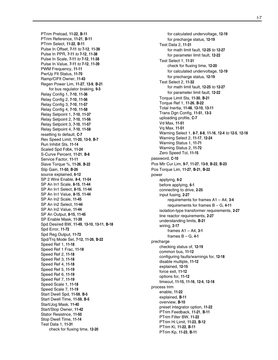 Rockwell Automation 1336E IMPACT Adjustable Frequency AC Drive User Manual V 1-4.XX User Manual | Page 415 / 419