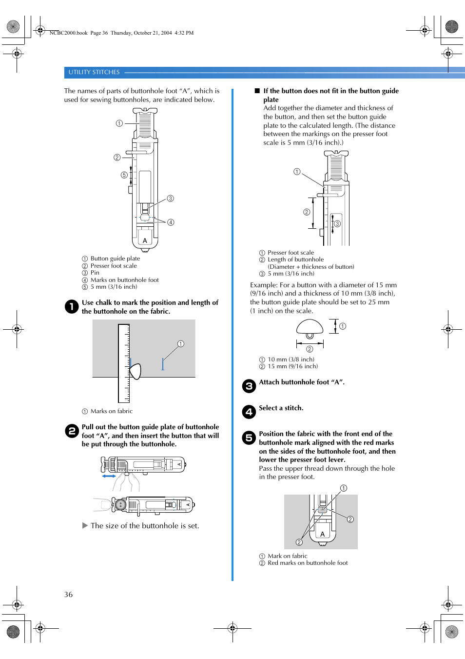 Brother ES 2000 User Manual | Page 38 / 67