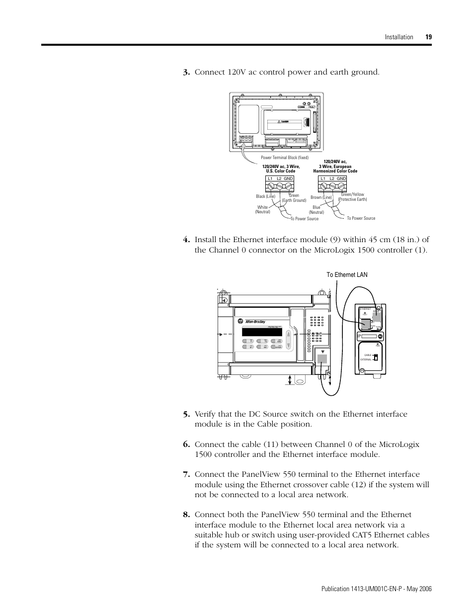 Rockwell Automation 1413-ME-PEA Capacitor Bank Controller - Series B User Manual | Page 21 / 72