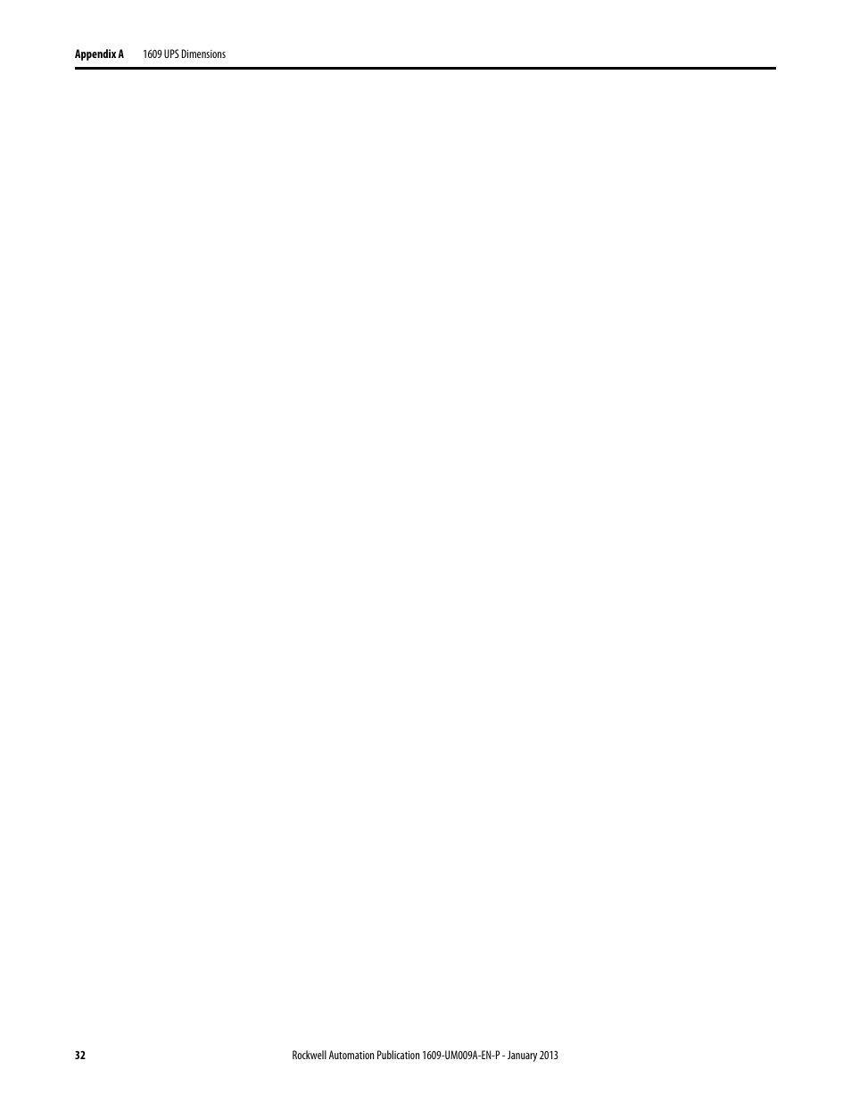 Rockwell Automation 1609-B_D UPS Product User Manual User Manual | Page 32 / 34