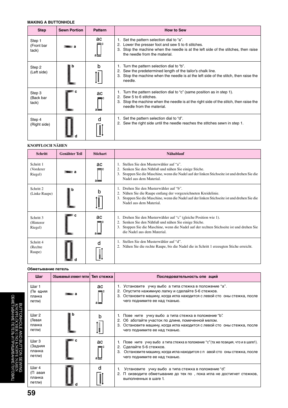 Brother XL-6040 User Manual | Page 70 / 101