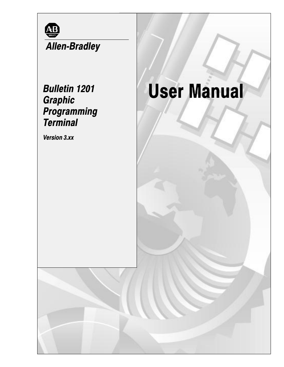 Rockwell Automation 1201 GRAPHIC PROGRAM TERM 3.XX User Manual | 64 pages