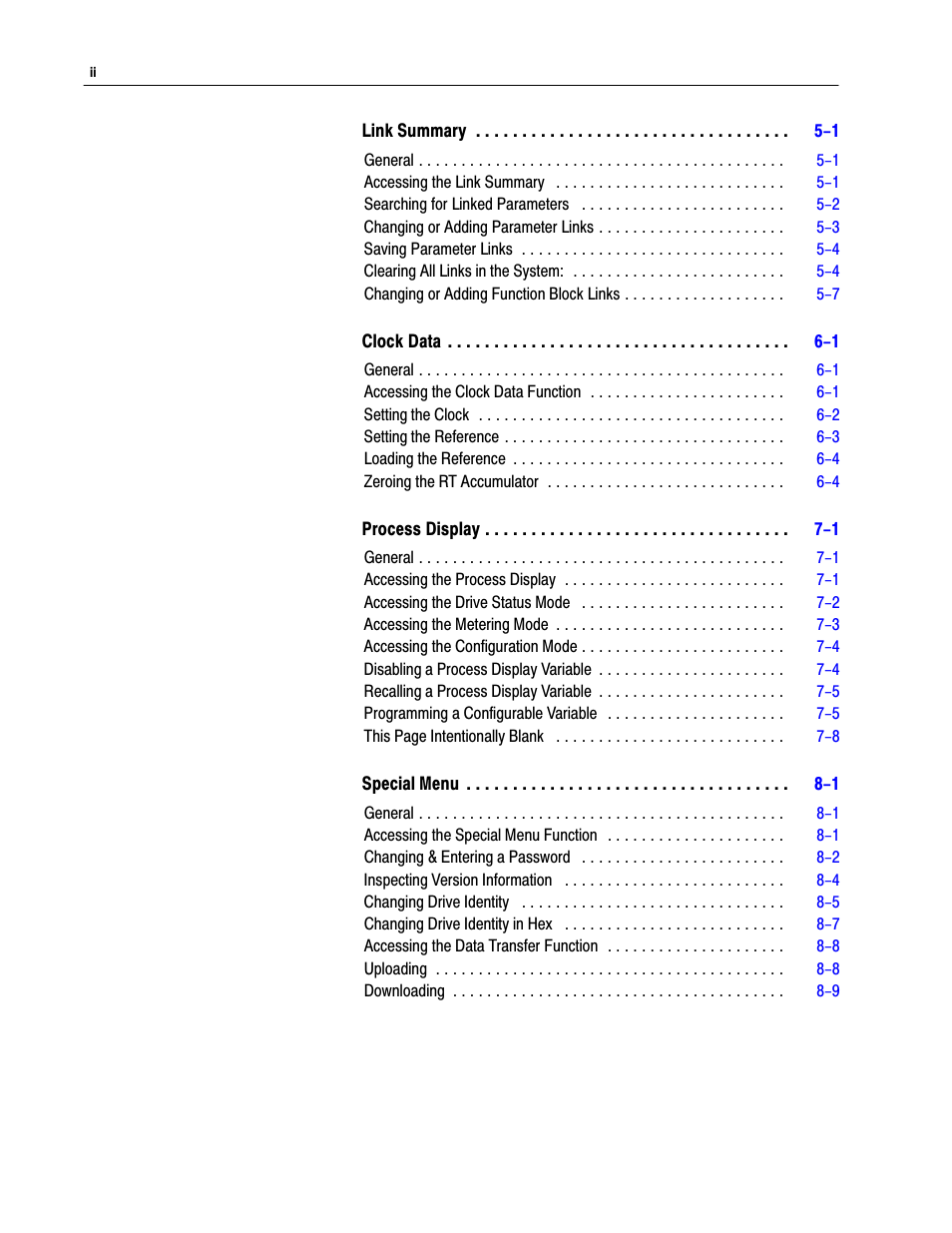 Rockwell Automation 1201 GRAPHIC PROGRAM TERM 3.XX User Manual | Page 3 / 64